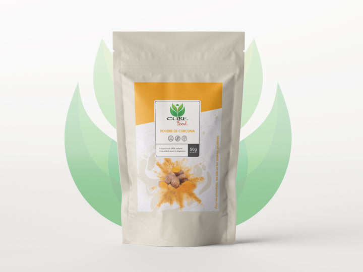 Poudre de curcuma curefood